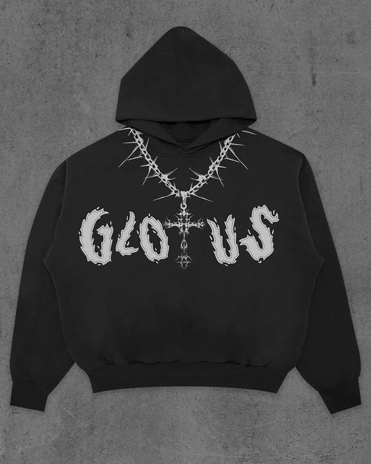 Logo Chain Hoodie